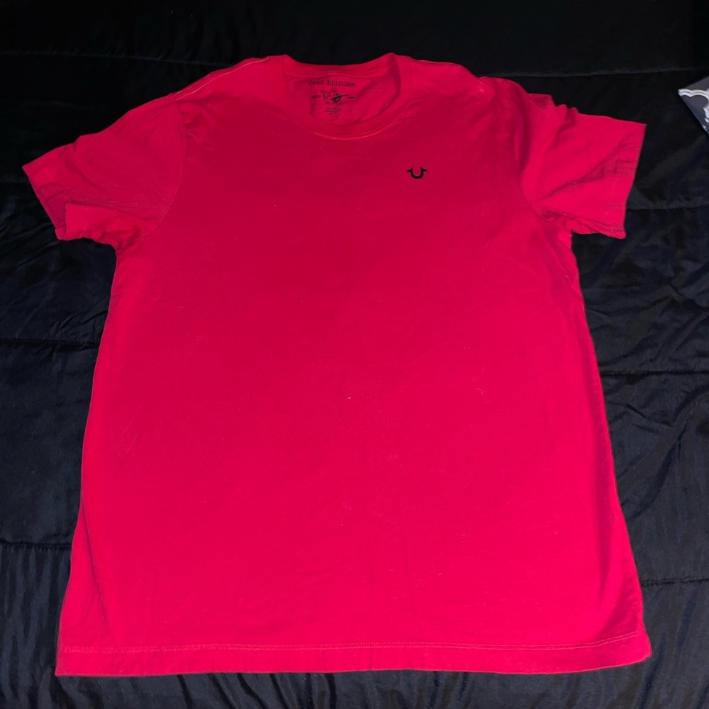 Red True Religion Short Sleeve